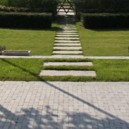 Lajota em pedra - KLINKSTONE® - Carrières du Hainaut - para ambiente externo / para pátio / de jardim