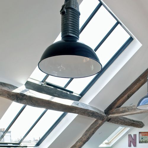 Janela de telhado metálica - SUR MESURE - cast-pmr - fixa / com vidro duplo