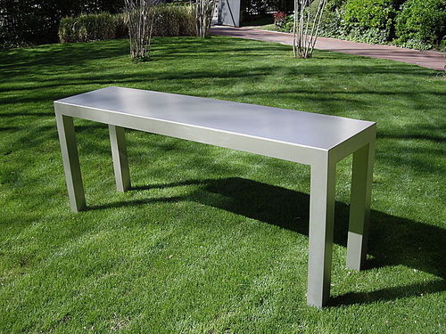 Aparador contemporâneo - CONSOLE 4 - GONZALO DE SALAS - metálico / retangular / da linha residencial