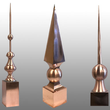 Adorno de cumeeira metálico - COPPERCRAFT® - FABRAL