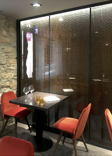 Painel decorativo de revestimento - CASCADE BRONZE - B003 - DACRYL® - para móveis / de parede / para ambiente interno