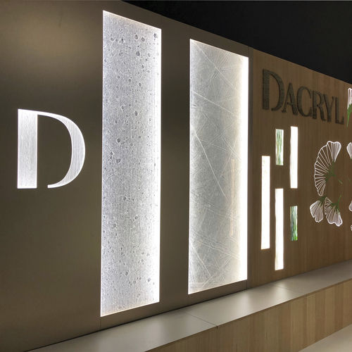 Painel decorativo de revestimento - WASHI #4 - F025 - DACRYL® - para móveis / de parede / para ambiente interno