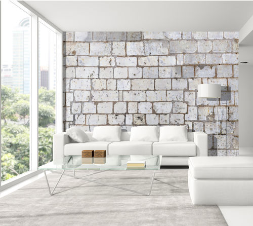 Papel de parede de estilo industrial - BM188 - In Création - estampado / efeito de tijolo / em não tecido