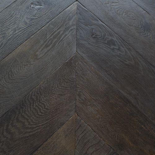 Piso estruturado - CHEVRON  - SDA Decoration - em carvalho / oleado / colado