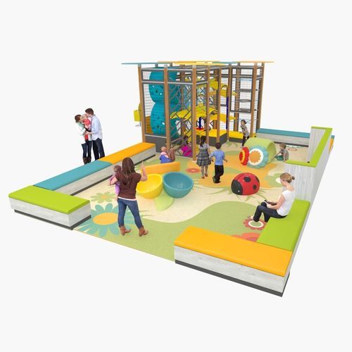 Circuito de obstáculos parkour - GARDEN DISCOVERY  - Soft Play LLC - para parque infantil / plataforma / tipo túnel