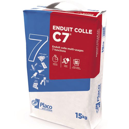 Reboco de gesso - C7® - Placoplatre - para ambiente interno