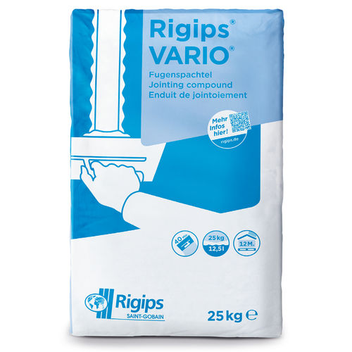 Reboco de selagem de juntas - VARIO® - Placoplatre - para parede divisória / de gesso