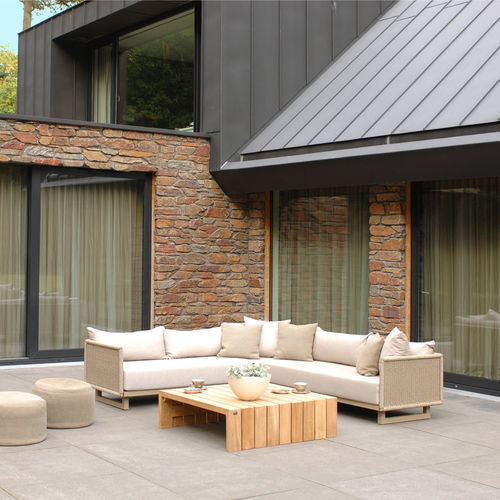 Sofá contemporâneo - PORTOFINO - BOREK parasols | outdoorfurniture - de jardim / em Sunbrella® / em corda