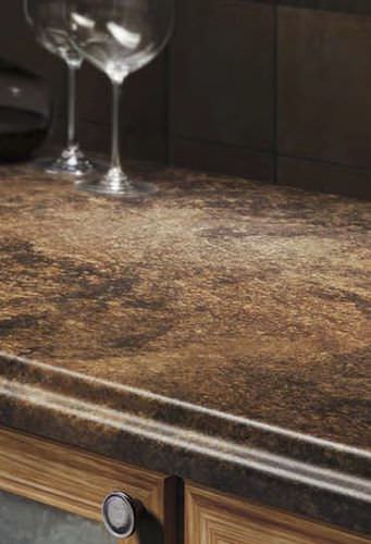 Tampo de bancada laminado - BARCELONA - VT Industries - para cozinha / com borda peito de pombo