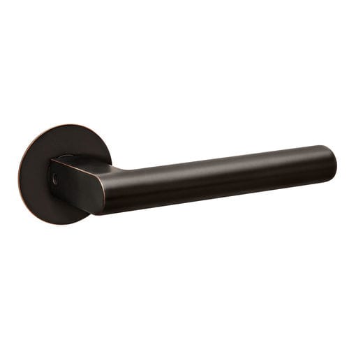 Maçaneta para porta - EPL45 81 - Karcher Design - em aço inoxidável / contemporânea / acabamento acetinado