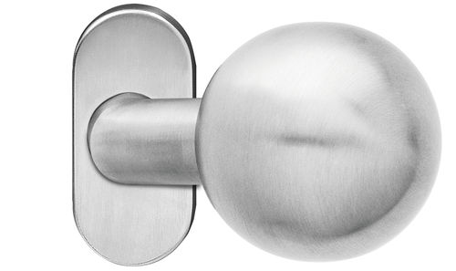 Puxador de porta tipo botão contemporâneo - EK300RMG 71 - Karcher Design - em aço inoxidável