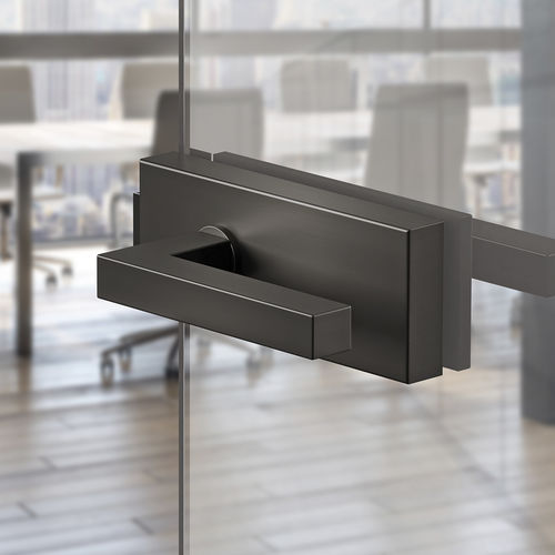 Fechadura mecânica - EGS360Q 89 - Karcher Design - com pega / para porta de vidro / de 1 ponto