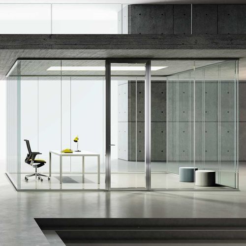 Divisória fixa - SILENT - Styloffice S.p.a. - em vidro / da linha comercial / para uso industrial