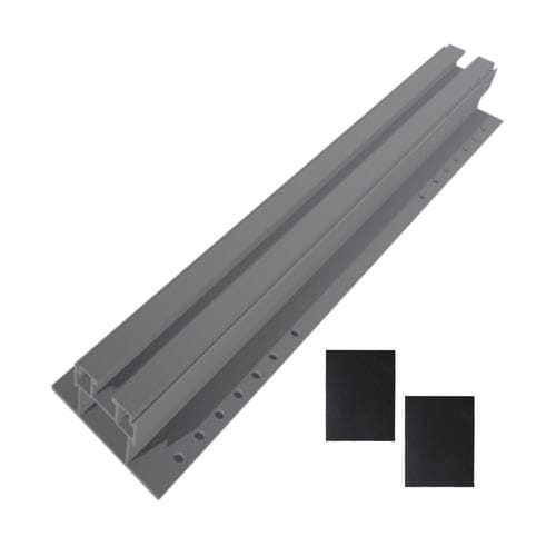 Perfil em alumínio - 4900-PEGA-MBA-4291/375/A - PESPA ALUMIN - em borracha / de seção retangular / para painel sanduíche
