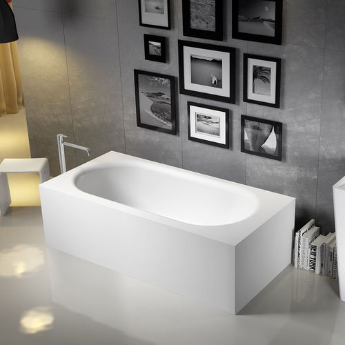 Banheira freestanding - MADRID - RIHO - em Solid Surface / branca