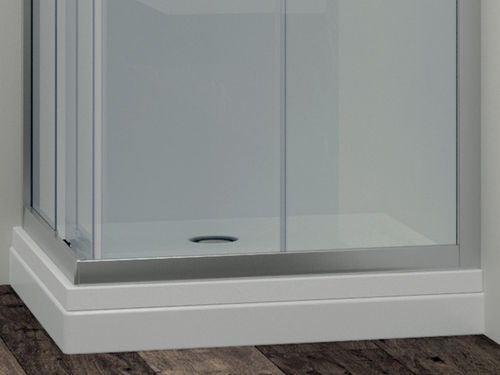 Piso de box quadrado - DAVOS - RIHO - elevado / em acrílico