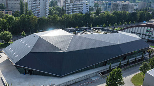 Painel fotovoltaico monocristalino - MEGASLATE® 170 W - 3S SWISS SOLAR SYSTEMS - integrado na construção / BIPV