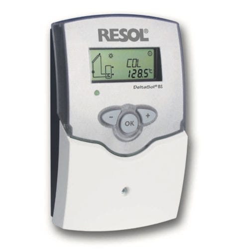 Controlador de carga solar para aplicações térmicas - RESOL BS4 - APRICUS