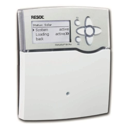 Controlador de carga solar para aplicações térmicas - RESOL BX PLUS - APRICUS