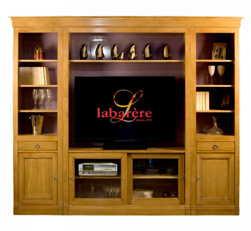 Móvel clássico de parede para TV - HERITAGE - COMPOSABLES : 22741  - LABARERE - em madeira