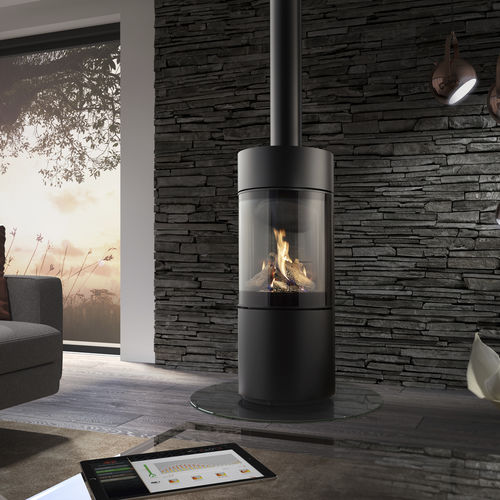 Salamandra a gás - DRU - Passo Eco Wave - DRU - 0–5 kW / 5 kW–10 kW / de instalação livre
