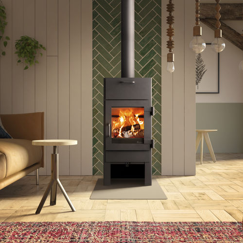 Salamandra a lenha - Dik Geurts - Lars 1000 - DRU - 4 kW / 7 kW / de instalação livre