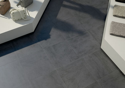 Placas de revestimento em grés porcelanato - PROXIMA : ANTRACITE - Century - polida / para ambiente interno / de piso