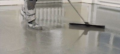 Reboco de alisamento -  WEBER.FLOOR 4095 - Weber Industries - de chão sem pé / hidráulico