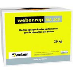 Argamassa de reparação - WEBER.REP MA 203 : MOTEX  MA 203 - Weber Industries - para concreto