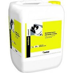 Aditivo retardador - TRAPCO RETARD - Weber Industries - para argamassa