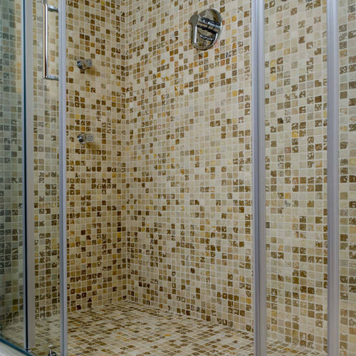 Pastilhas em mármore travertino - MULTICOLOR - PIETRE DI RAPOLANO PDR SRL - envelhecida / para ambiente interno / para ambiente externo