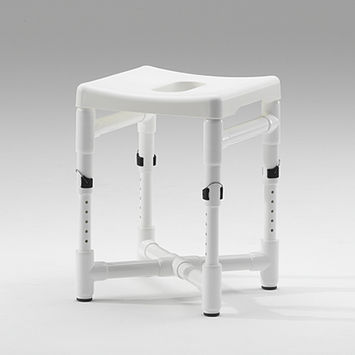 Banqueta para chuveiro tradicional - DH 49 HV - RCN Medizin- und Rehatechnik - em material plástico / com base em plástico / com 4 pés