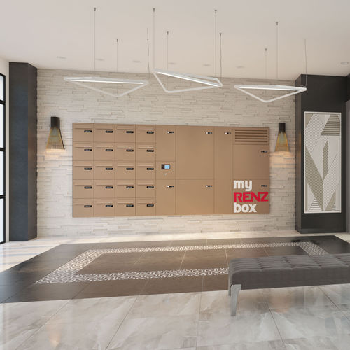 Caixa de correio de parede - E-CONCIERGERIE RENZ - Boites aux lettres RENZ - de embutir / de piso / coletiva