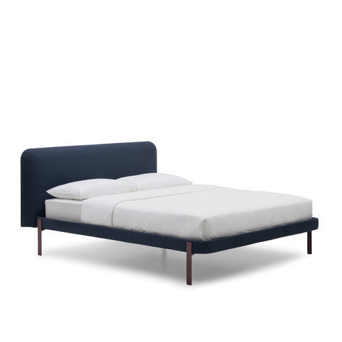 Cama de casal - Joy - Bolzan Srl-Società Benefit - contemporânea / estofada / com cabeceira