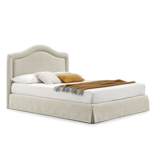 Cama de casal - capri - Bolzan Srl-Società Benefit - clássica / estofada / com cabeceira