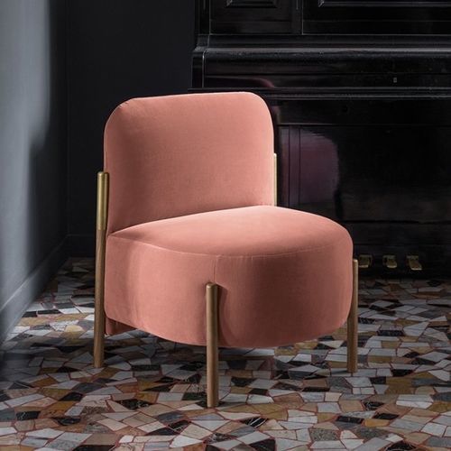 Poltrona baixa contemporânea - Flag - Bolzan Srl-Società Benefit - em tecido / made in Italy / cor personalizável