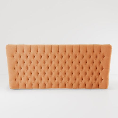 Cabeceira para cama de casal - SELENE  - Bolzan Srl-Società Benefit - clássica / em tecido / laranja