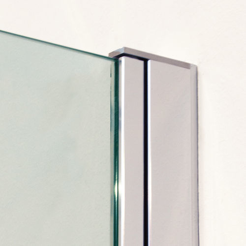 Dobradiça para porta de box de banheiro - Musa - GFS Design - para porta de vidro / metálica / da linha residencial