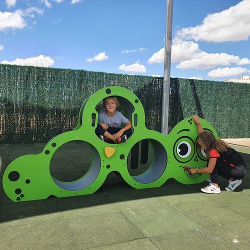 Túnel para parque infantil - CATERPILLAR - Industrias Agapito