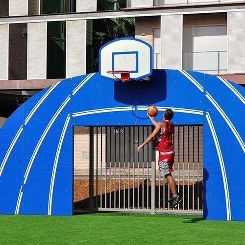 Quadra poliesportiva para parque infantil - R6400 - Industrias Agapito - para coletividade