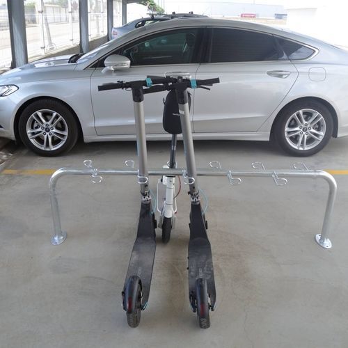 Bicicletário de piso - R3816 - Industrias Agapito - com sistema de segurança / duplo / para espaço público