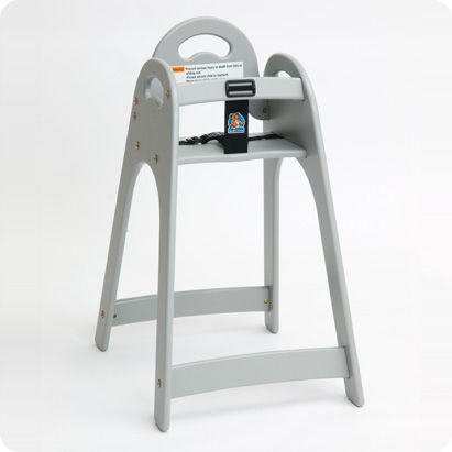 Cadeira de refeição empilhável - KB105 - Koala Kare Products - para restaurante / em madeira laqueada / em material plástico