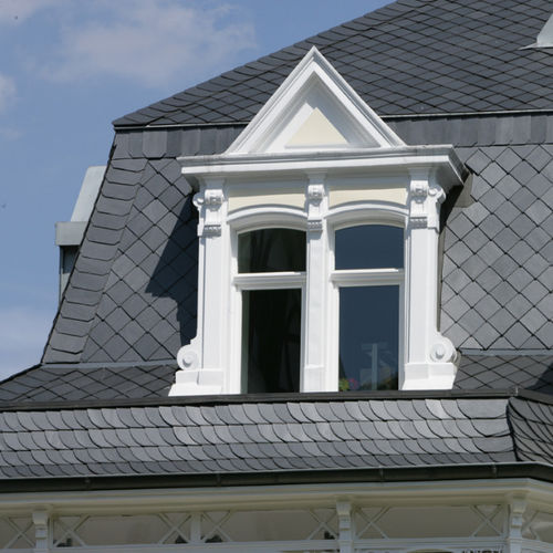 Cobertura em ardósia - DECORATIVE WITH POINTED ANGLES - Rathscheck  Schiefer - efeito de telhado de telha
