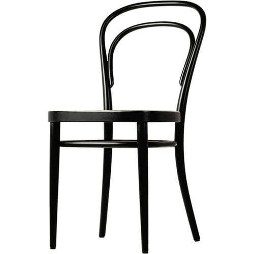 Cadeira clássica - 214 - THONET - para ambiente interno / em tecido / em couro