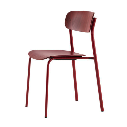 Cadeira clássica - S 243 - THONET - para ambiente interno / em compensado moldado / com base em aço