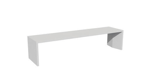Banco para espaço público de design minimalista - R-LIGHT : 23003 - A Amop Synergies - em concreto de alto desempenho