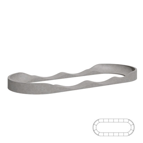 Pista de pump track para skatepark - 01163 - Oval Circuit Model II - A Amop Synergies - modular / para bike park / tipo wavepark