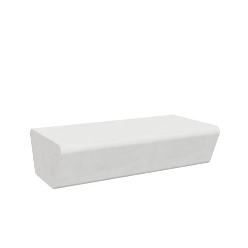 Banco para espaço público contemporâneo - BT 160 - A Amop Synergies - em concreto / sem encosto / sem braços