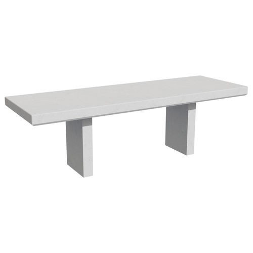 Mesa de design minimalista - TOKYO - 01162 - A Amop Synergies - em concreto / com base em concreto / retangular