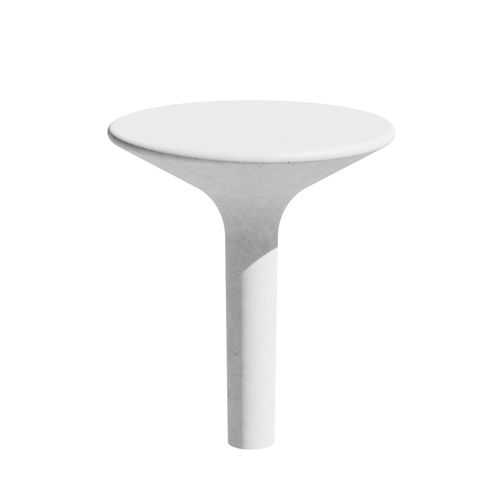 Mesa alta de design orgânico - AMOPLAY &copy; - 03022 - A Amop Synergies - em concreto / com base em concreto / redonda